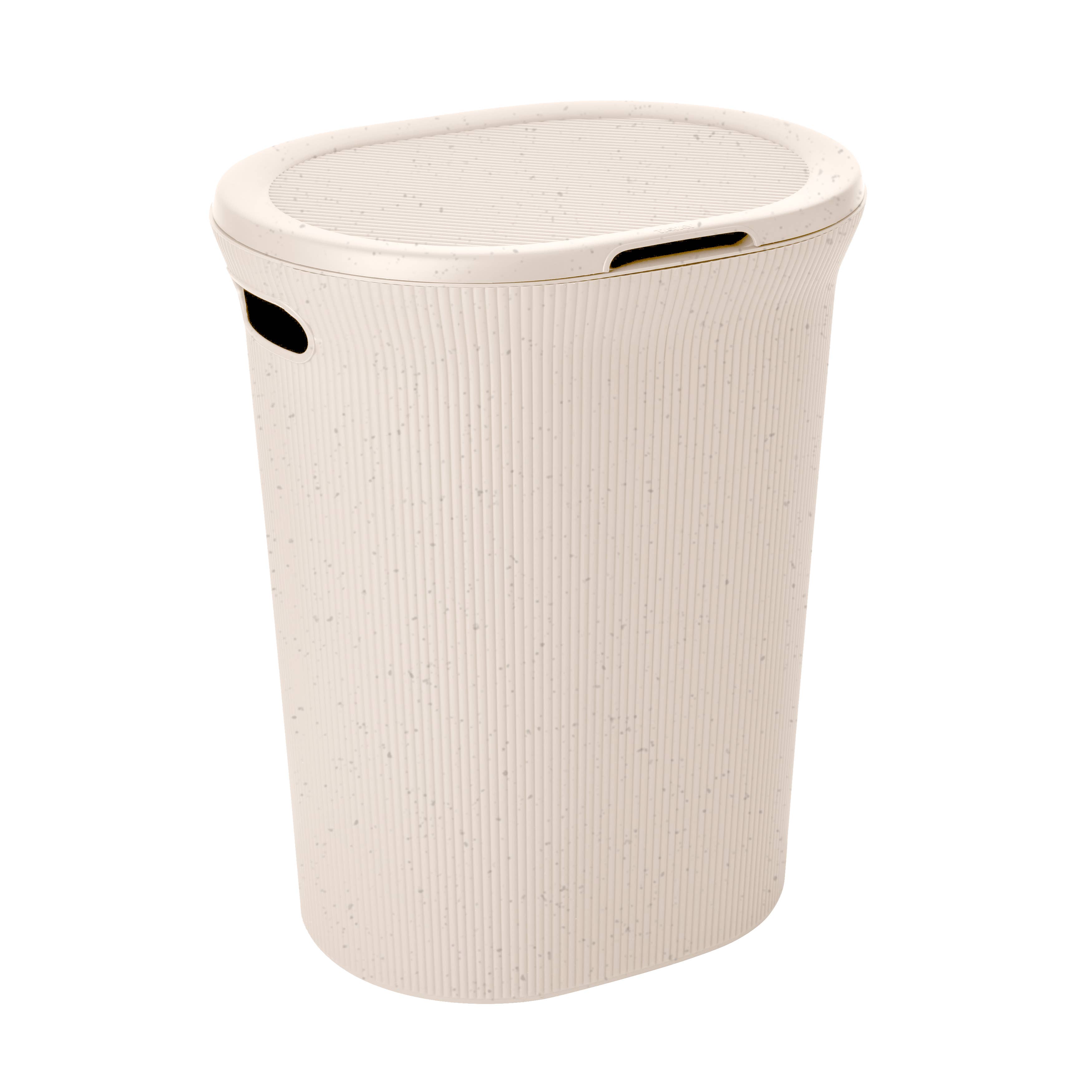 Superio Brand - Wholesale Laundry Hamper - Ribbed Collection Laundry Hamper 40 Liter with Lid & Handles7