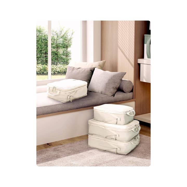 NARWEY INC - Wholesale Packing Cube - 4pcs Compression Packing Cubes, Suitcases Organiser Bag8