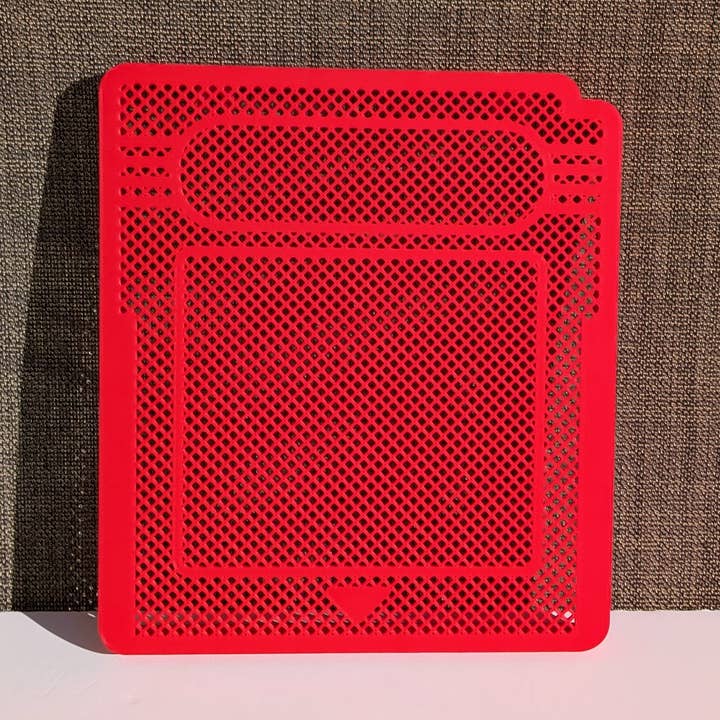 Petty Party - Wholesale Jewelry Stand & Display - Game Cartridge Pin & Earring Display Board (Red)