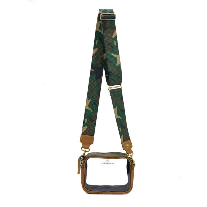 Crossbody Spirit GRÖN med kamouflage för wholesale av Canvas Clover