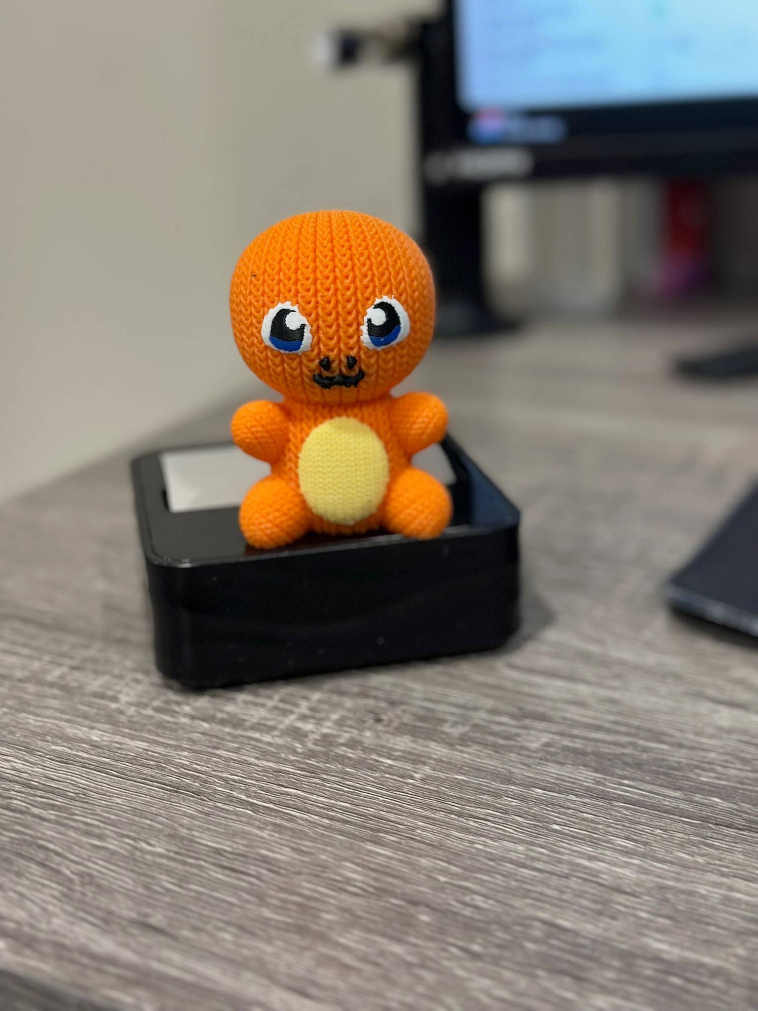 Upstate Design Decor – wholesale Decorative figurine – Pokemon Figures, 3D Printed Knitted texture, Single or Set4