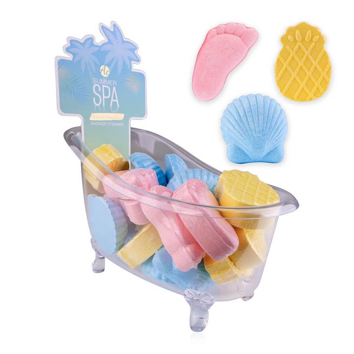 Tableta de ducha SPA DE VERANO y otras tendencias de Resultados para artículos playa al por mayor. Devoluciones gratuitas y condiciones de pago a 60 días en Faire en Faire.