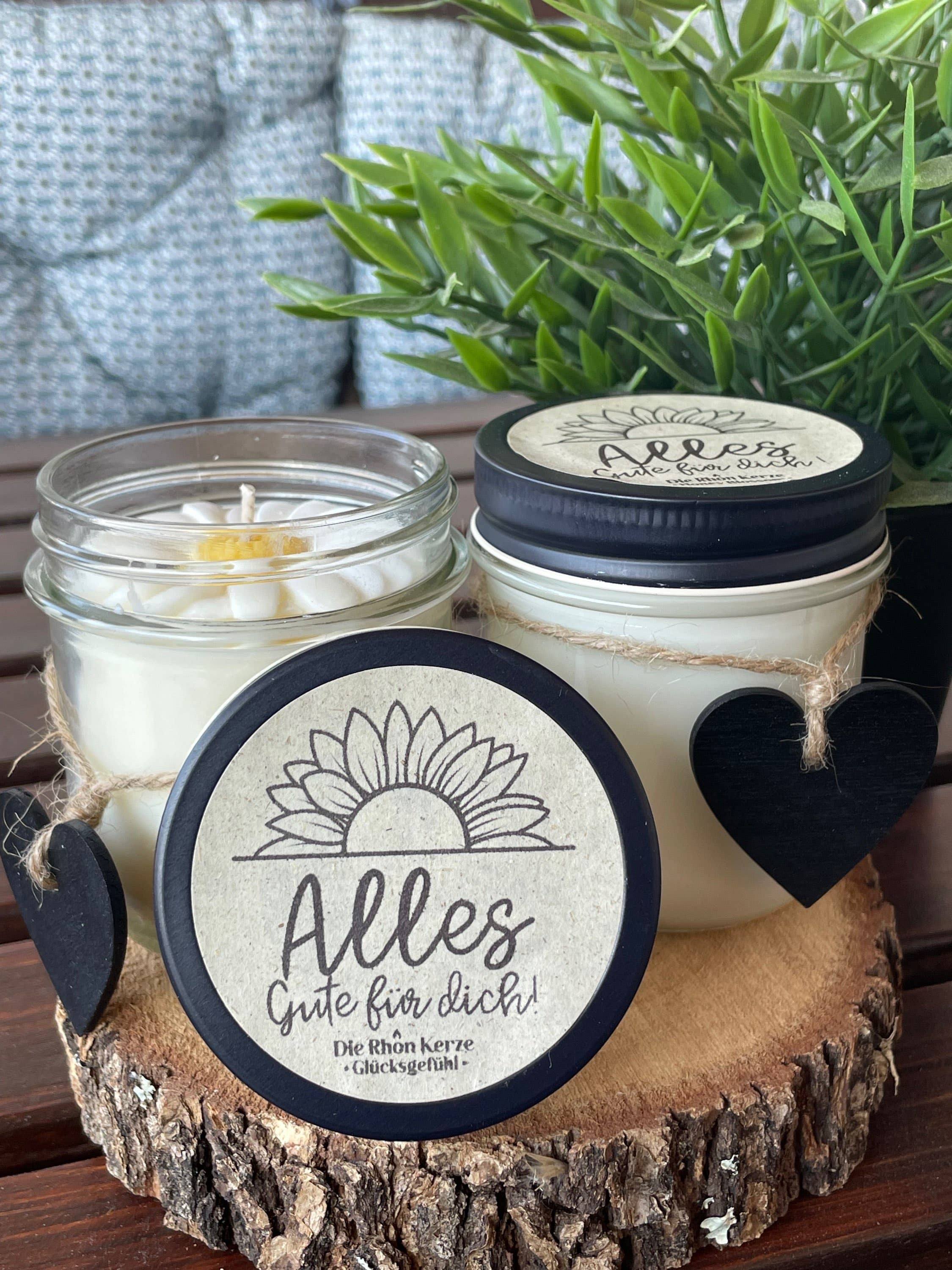 Die Rhoen Kerze - Wholesale Jar/Filled Candle - Happy Candle1