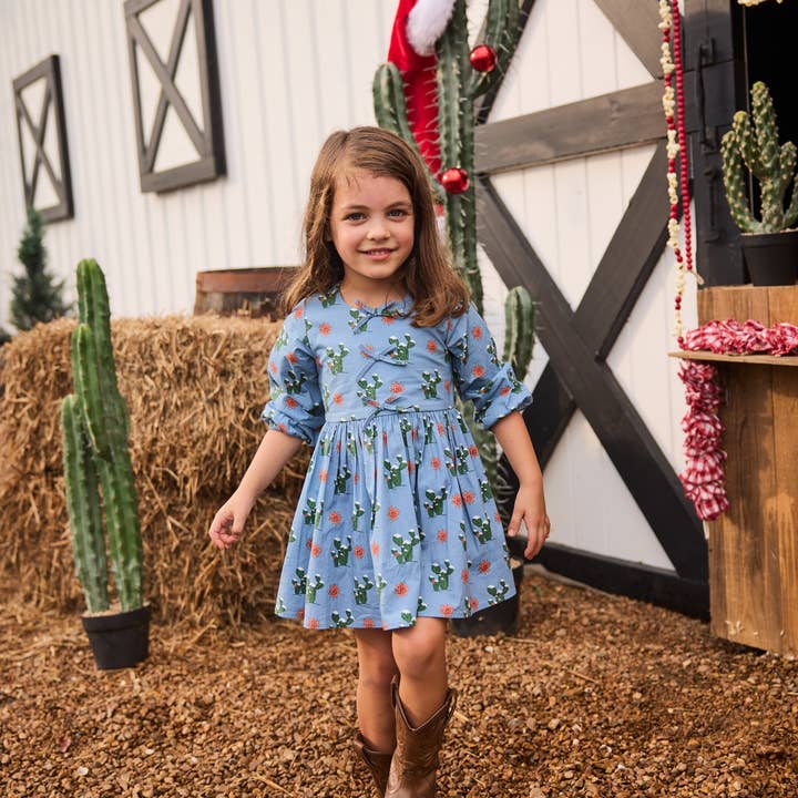 The Dolly Dress | Snow Cactus for wholesale by Princess and Papa