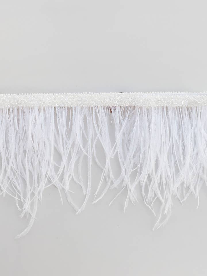 Aimée&Co - Wholesale Garter Belt - Women's - “FLUFFY” BRIDAL WEDDING GARTER