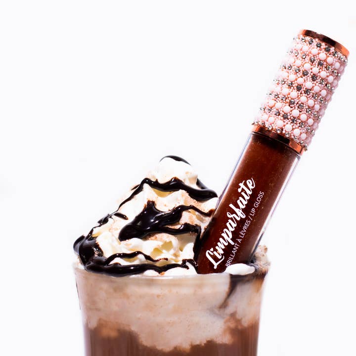 Hot chocolate gloss for wholesale by Boutique Limparfaite