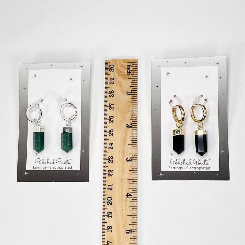 Rock Paradise - Wholesale Dangle Earrings - Crystal Point Earrings Assorted Stones14