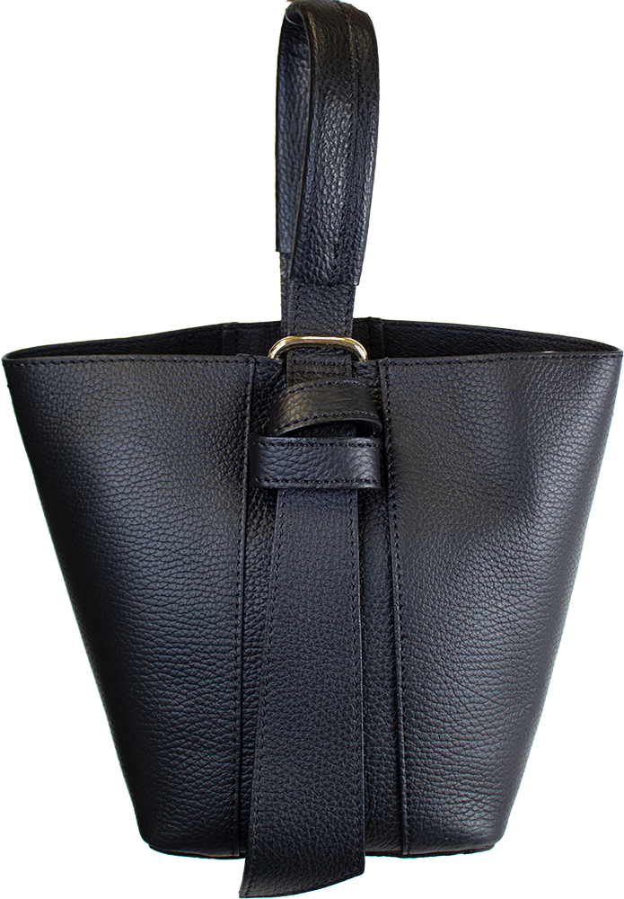 Pizzazz, Inc. - Wholesale Top Handle Bag - Women's - ITALIAN LEATHER BUCKET BAG0