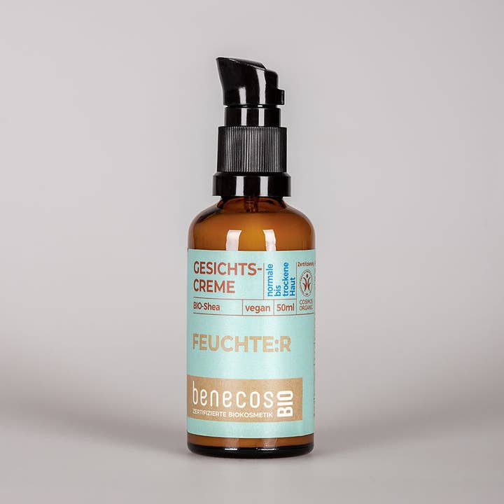 cosmondial GmbH & Co. KG - Wholesale Facial Moisturizer - BenecosBio Face Cream Moisture Organic Shea - MOIST: ER
