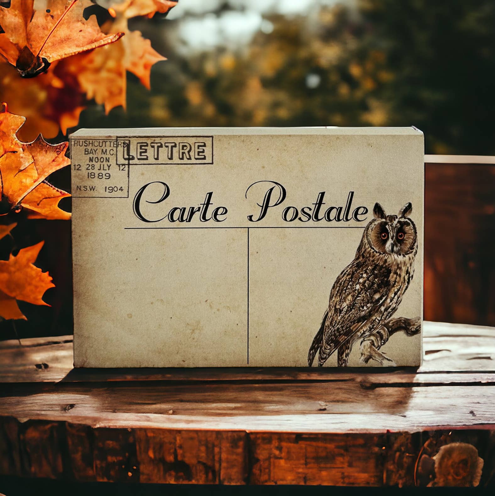 Inkwood Crafters - Wholesale Sign - Vintage Style Wood “Postcards” - Fall/Autumn Home Accents2