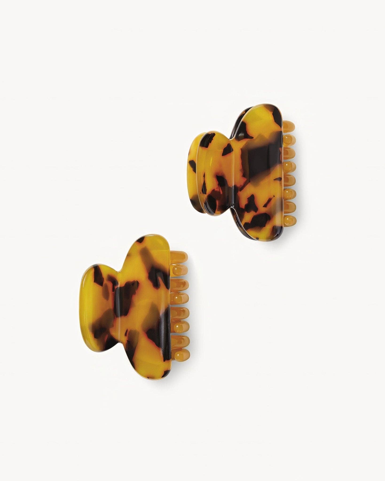 MACHETE - Wholesale Haarclip - Dames - Dubbele erfstukklauwen in klassieke schildpad