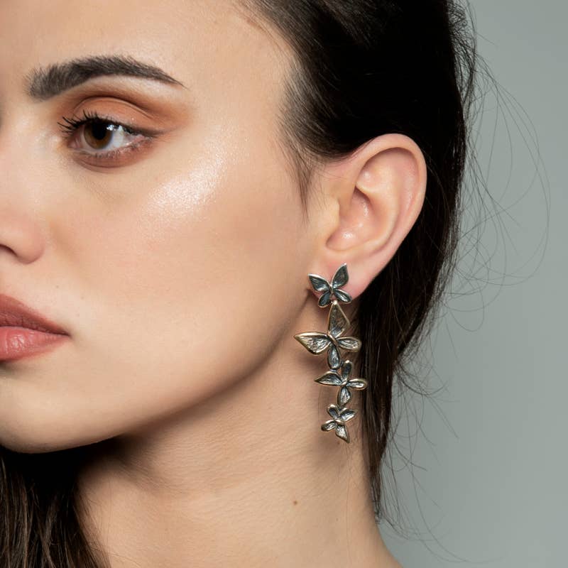 Nemoris Gioielli - Wholesale Hangende/ronde oorbellen - Grote voorjaarsoorbellen1