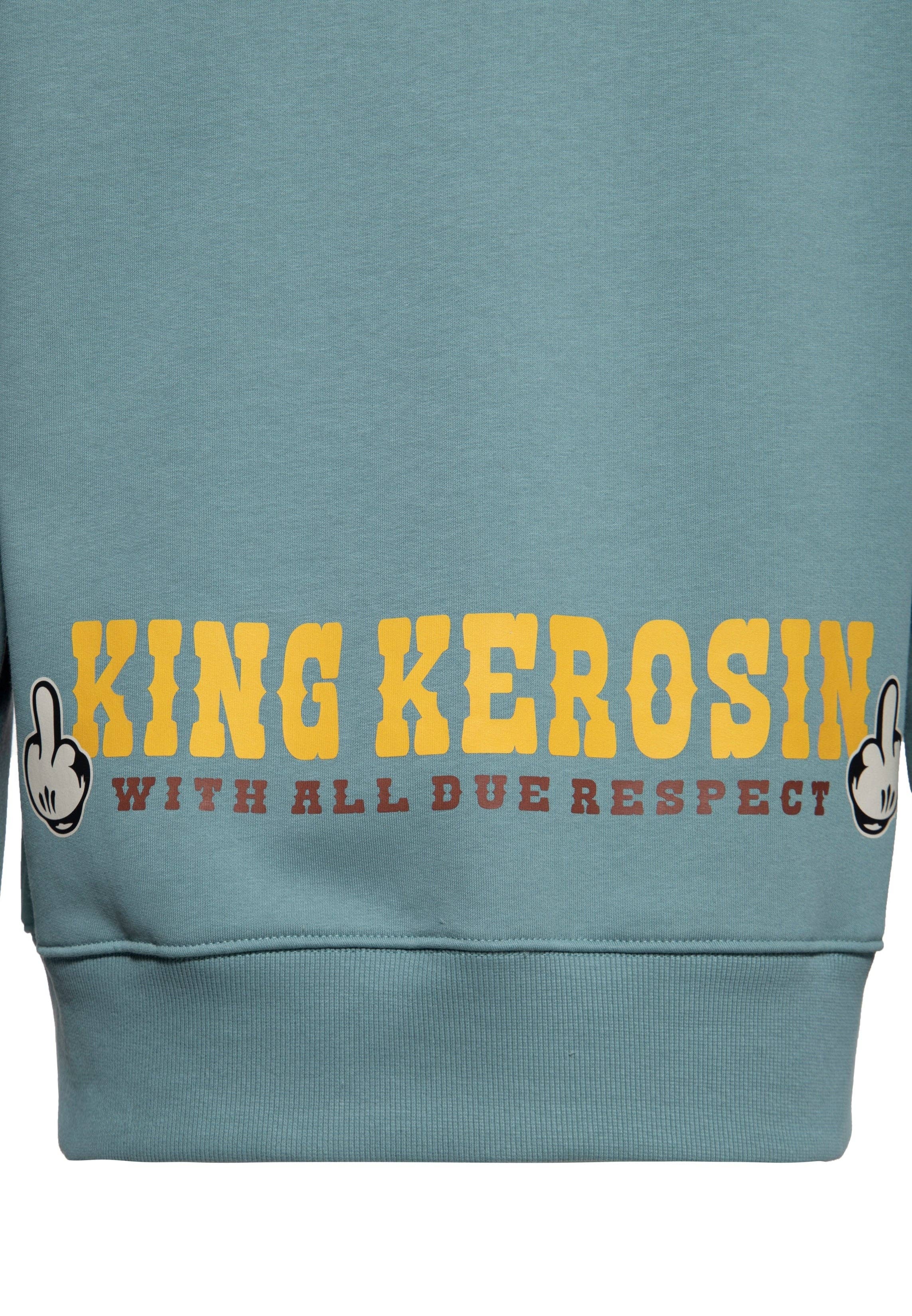 KING KEROSIN - Vendita all'ingrosso Felpa con cappuccio - Unisex - Felpa con cappuccio Natural Born Badass6