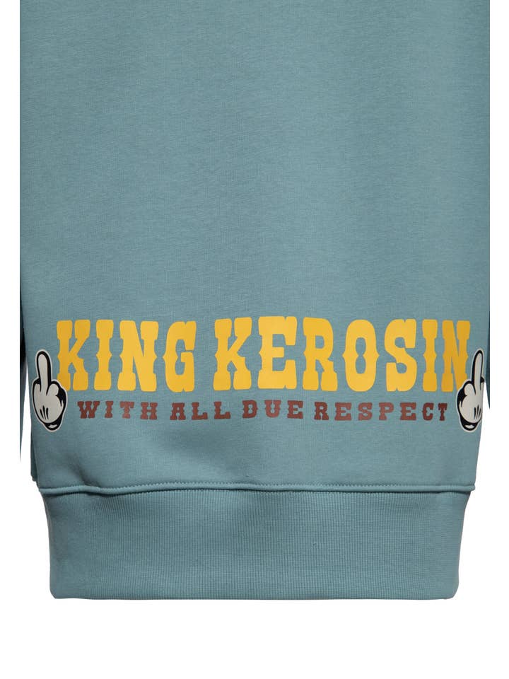 KING KEROSIN - Vendita all'ingrosso Felpa con cappuccio - Unisex - Felpa con cappuccio Natural Born Badass6