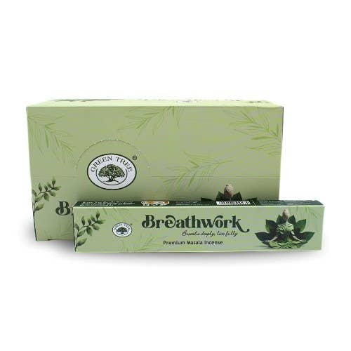Green Tree - Wholesale Incense - Green Tree Breathwork Hand Rolled Natural Incense Sticks1