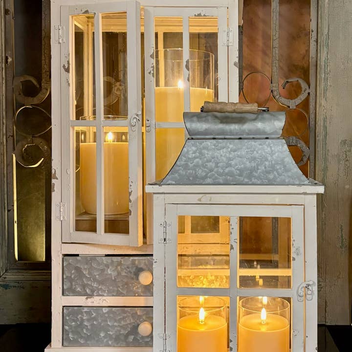 SET OF 2 WOOD AND METAL LANTERNS and other Purchase Wholesale small lanterns. Free Returns & Net 60 Terms on Faire trending on Faire.