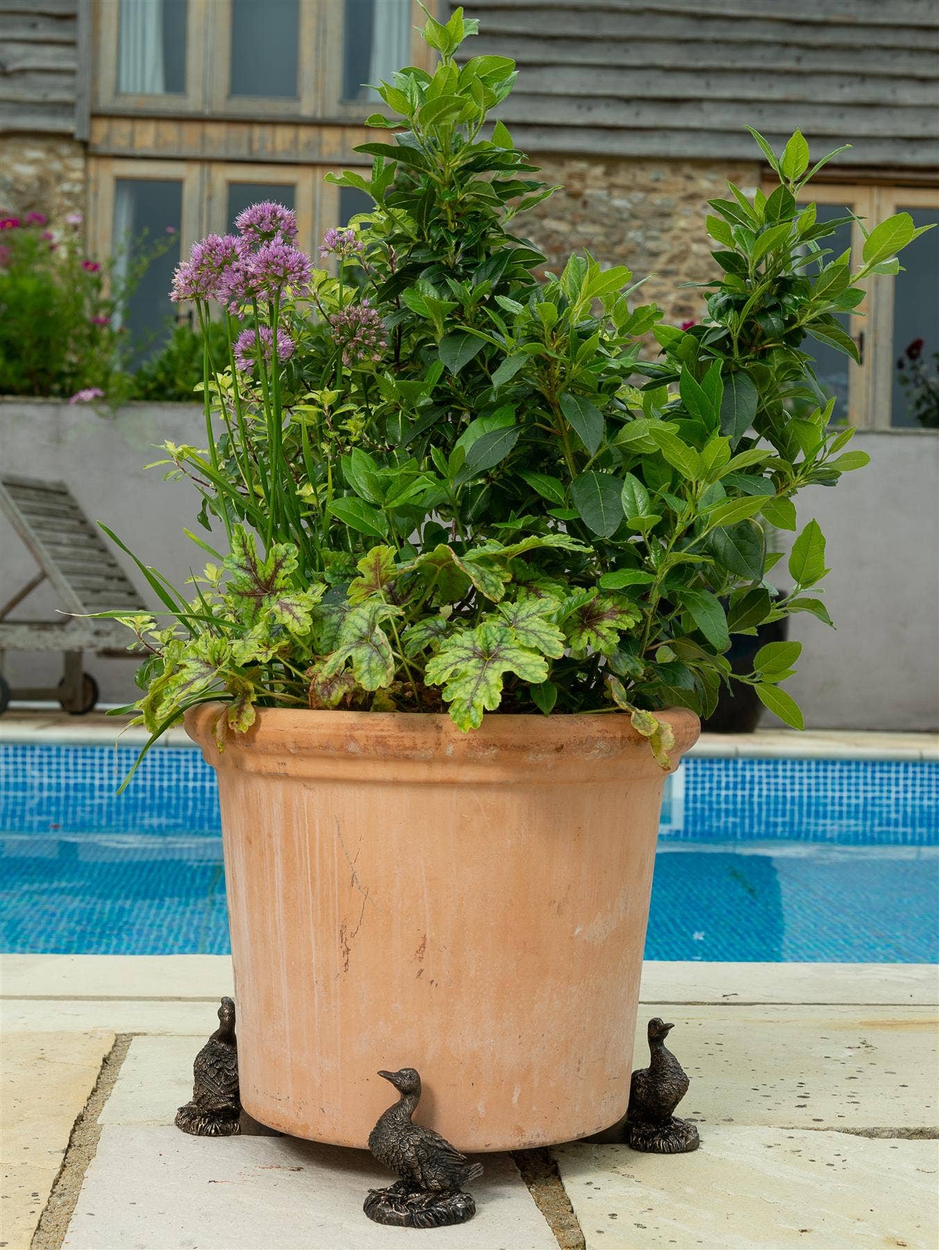 Jardinopia US - Wholesale Plant Pot Stand - Aylesbury Duck Plant Pot Feet - Set of 32