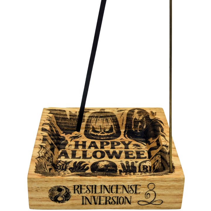 ResilScents WholeSale - Wholesale Incense holder - Inversion Ash Catcher – Crafted Wood & Brass Incense Stand32