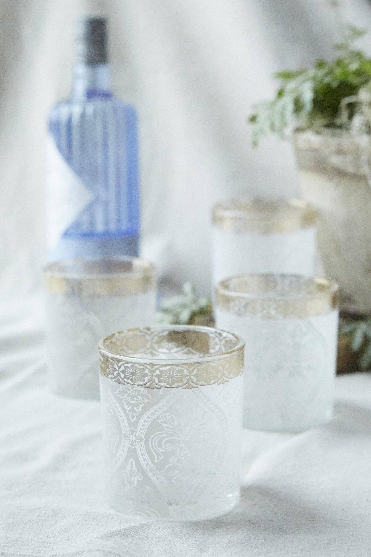 Patina Vie - Wholesale Cocktail/Liquor Glass - Patina Vie White Gem Cocktail Glass, S/40