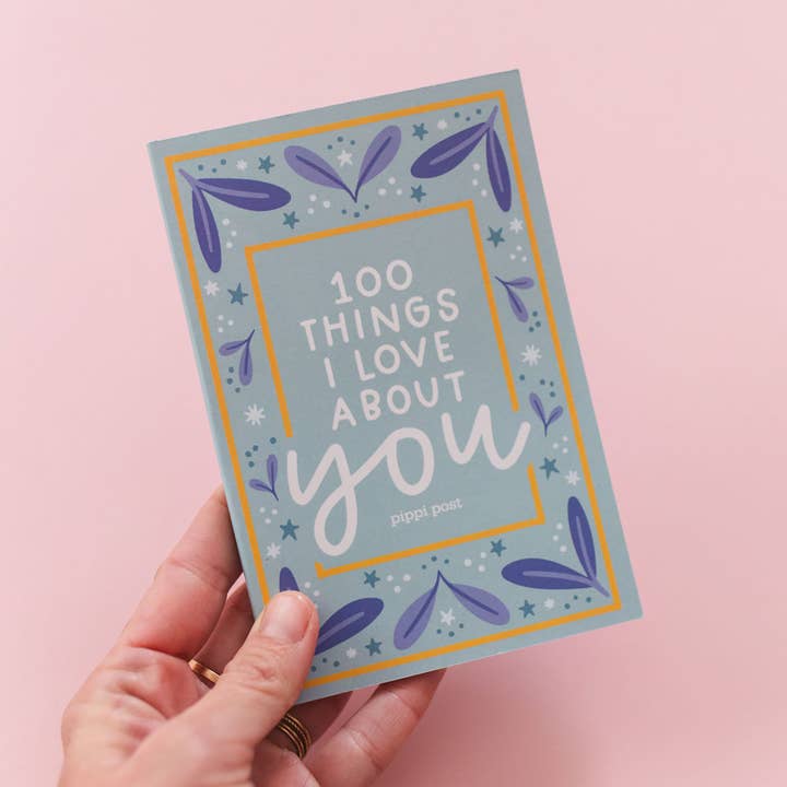 Diario Guiado: 100 Cosas que Amo de Ti para venta al por mayor de Pippi Post