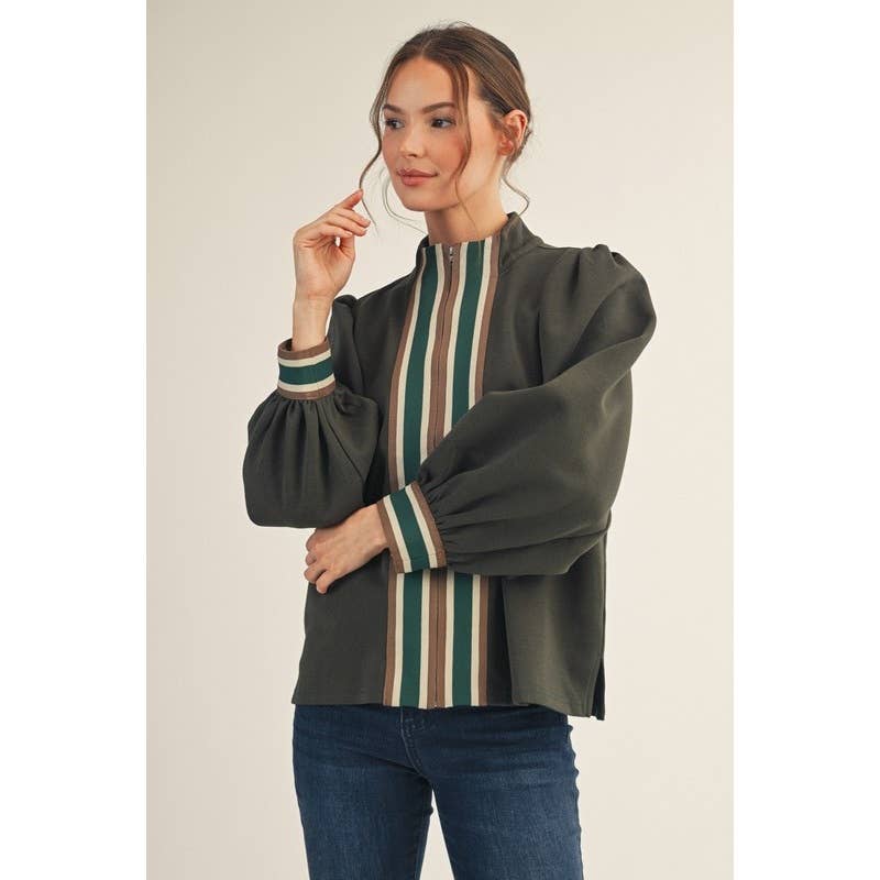 STYLE USA - Wholesale Tunic - Women's - NEW Casual Zip Up Top7