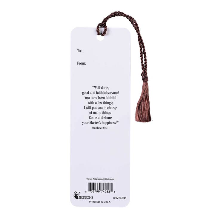 Dicksons - Wholesale Bookmark - Tassel Bookmark A Pastor Dedicated To1