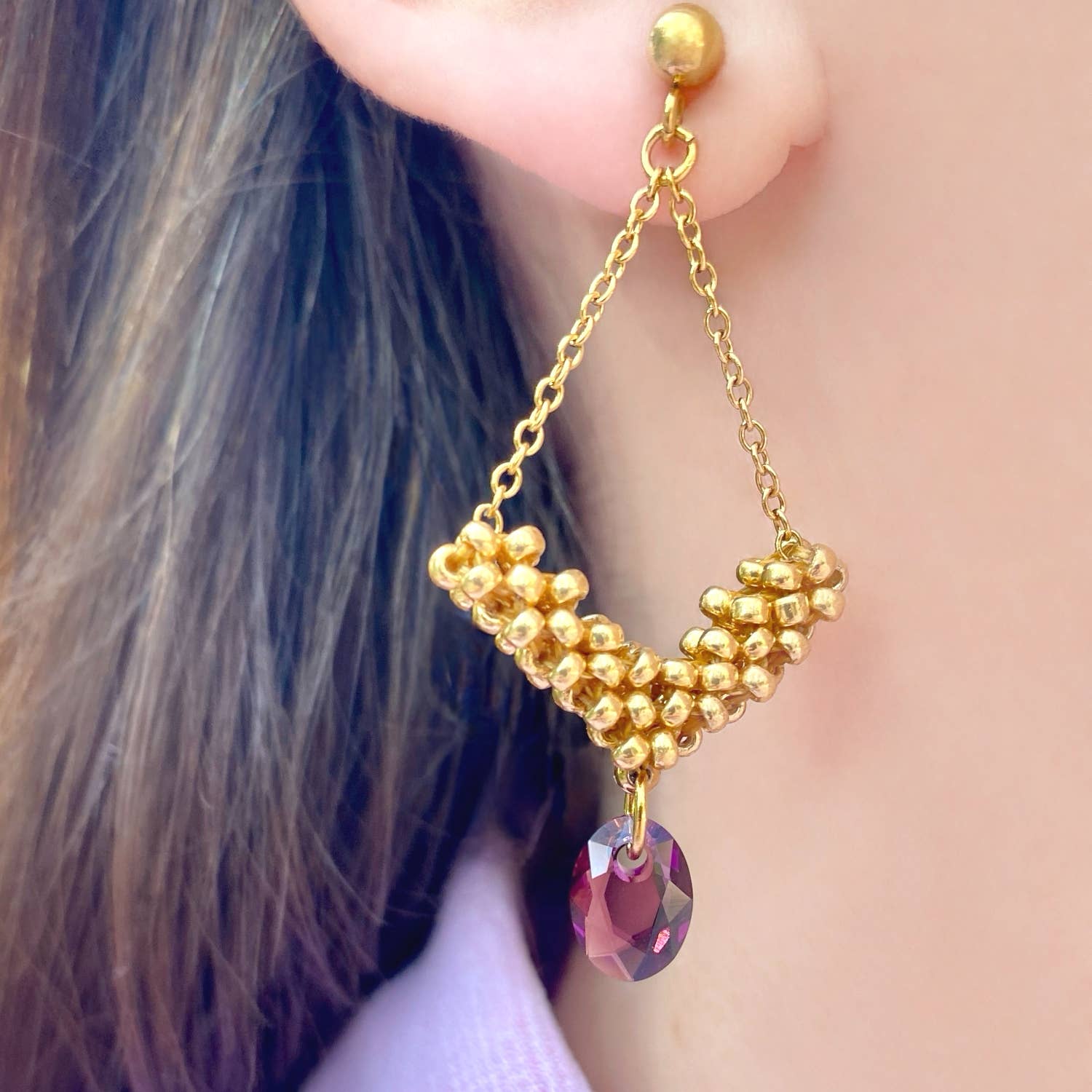 amhé - Vendita all'ingrosso Orecchini pendenti - Orecchini Briagha3