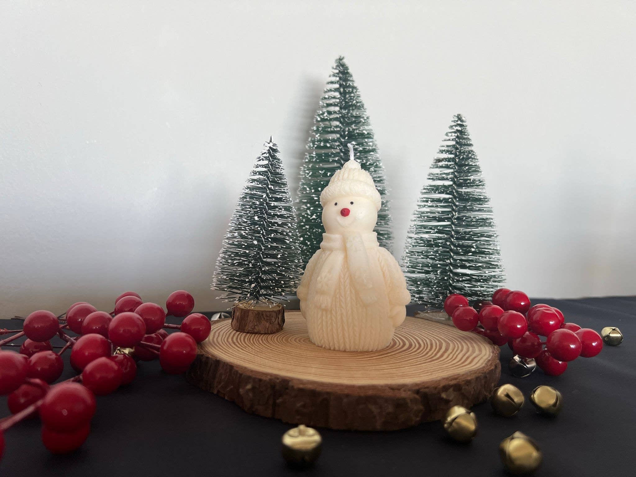 Kaze Creation Studio – wholesale Pelarljus – snögubbe ljus4