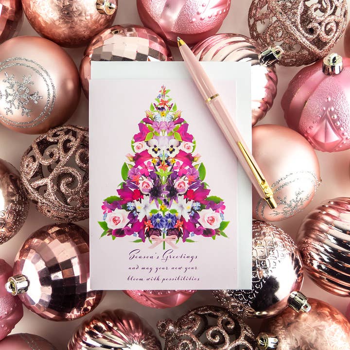 petal & pins – Engroshandel Julekort – Cottage Garden julekort2