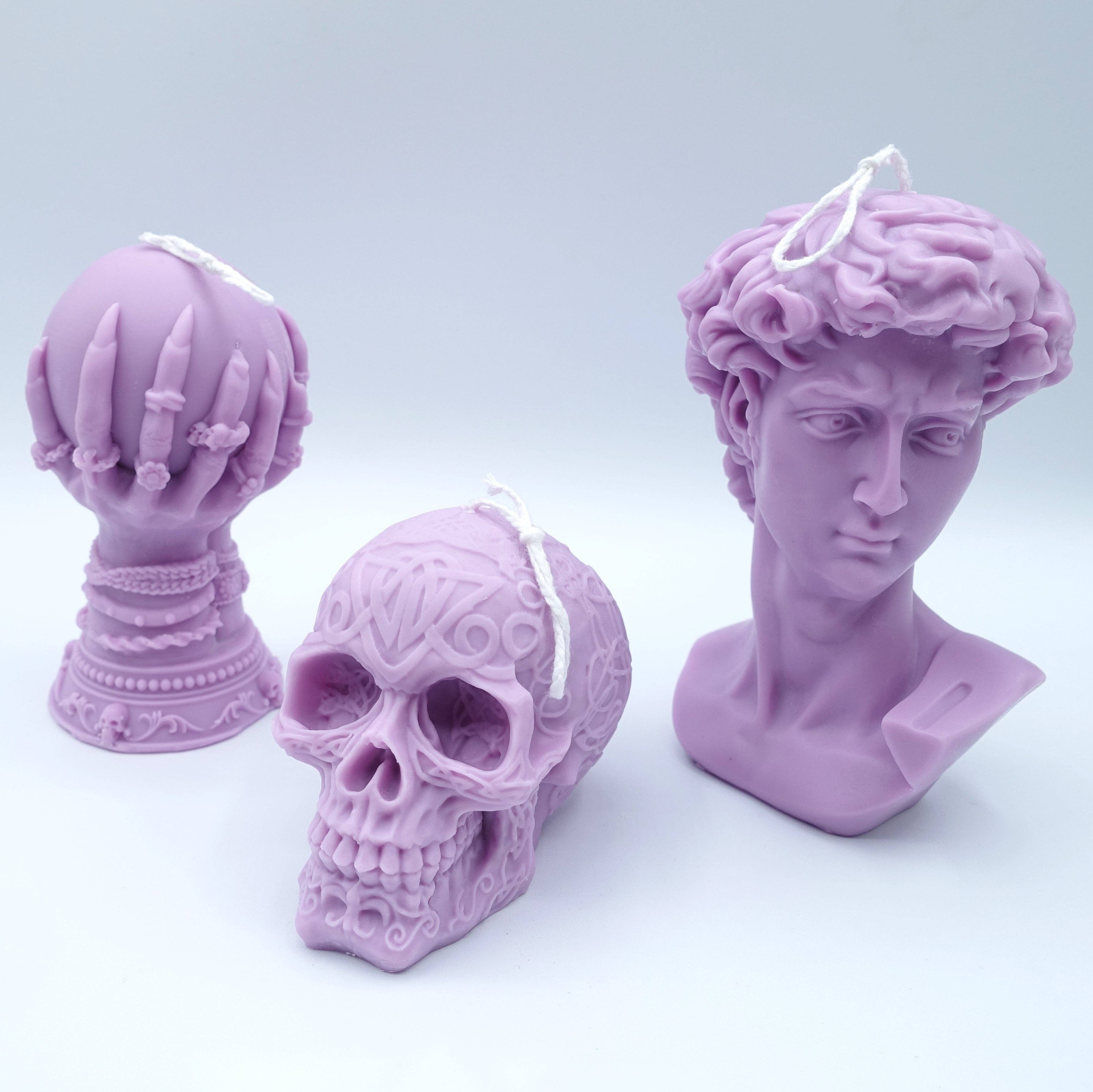 Daemon srls - Vente Bougies originales - TESCHIO - Bougie artisanale parfumée en cire de soja, grande taille6