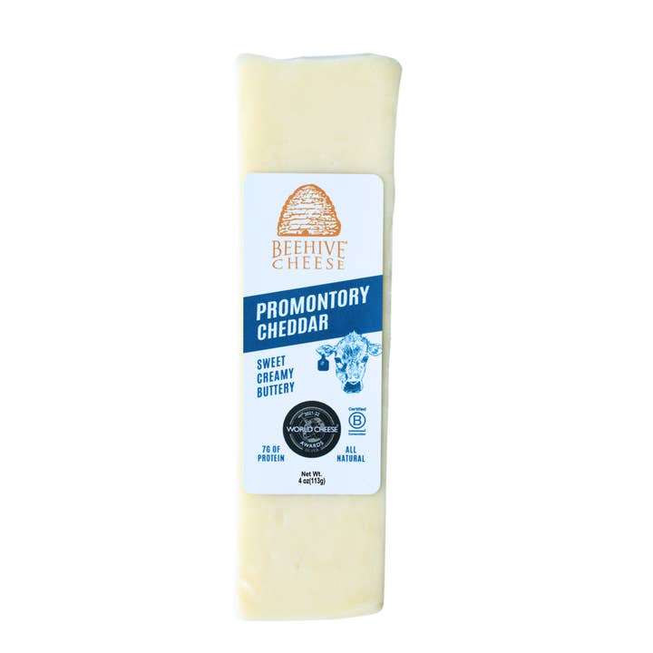 Promontory Cheddar 10/4OZ Case for wholesale by Beehive Cheese Co. LLC