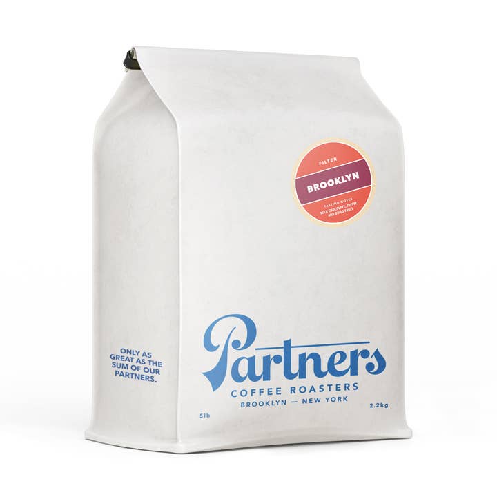Brooklyn - 5lbs - Whole Bean Coffee for wholesale by Partners Coffee Roasters