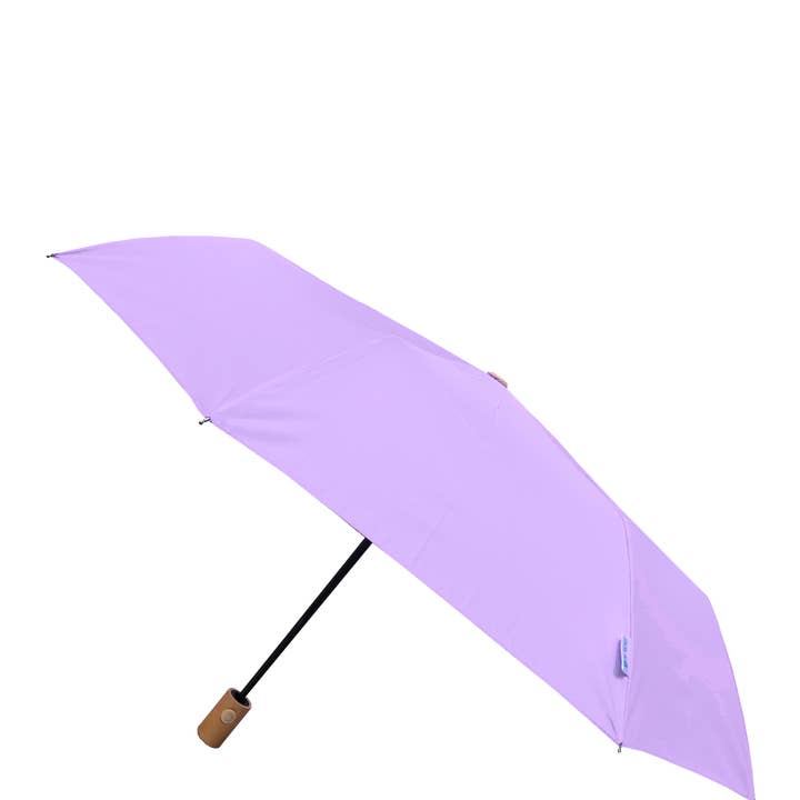 Eco-friendly Compact Automatic Umbrella Lilac for wholesale by SMATI