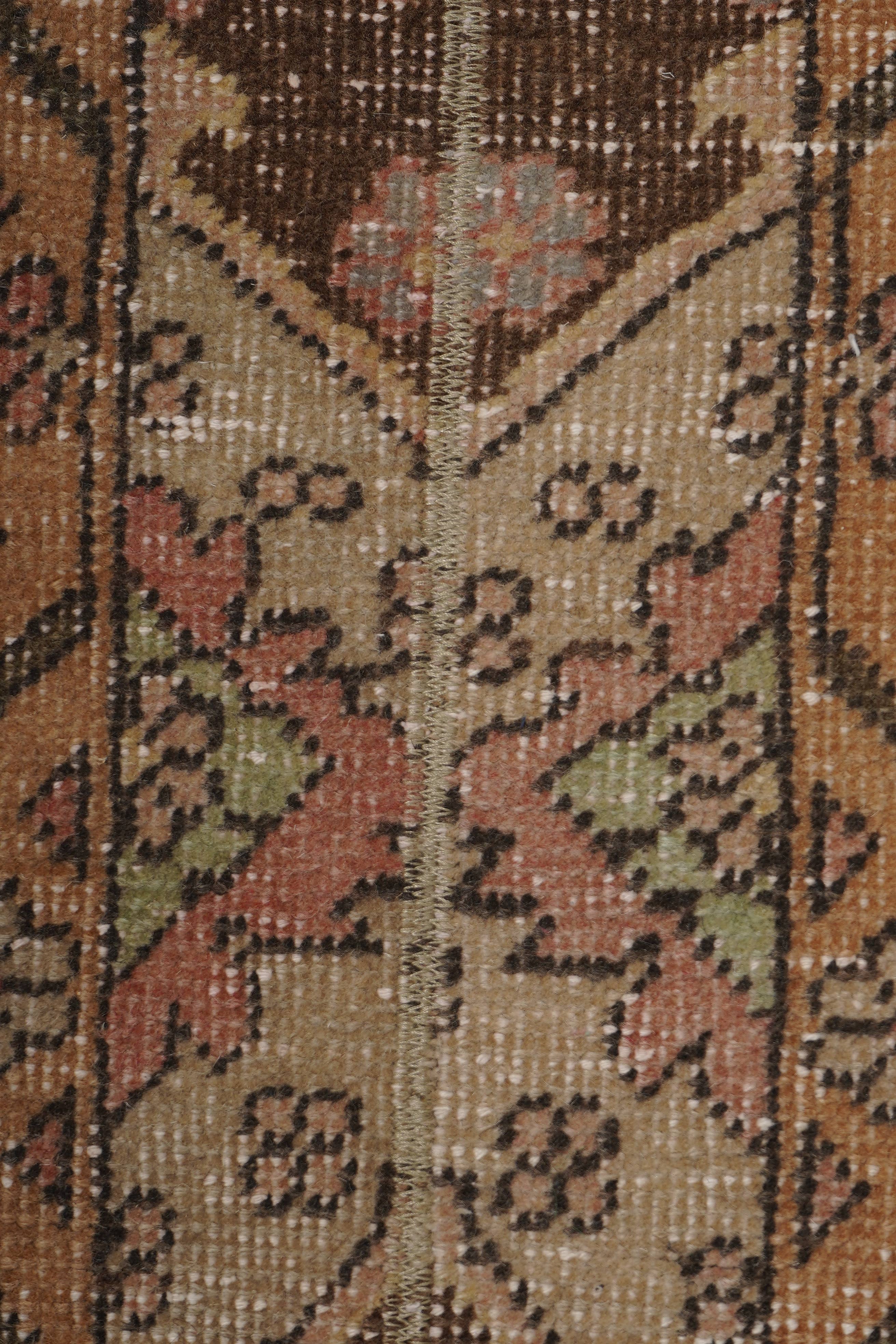 Vintage Pillows Store - Wholesale Runner Rug - 1960s Turkish Oushak Extra Long and Wide Runner - Stair Trea7