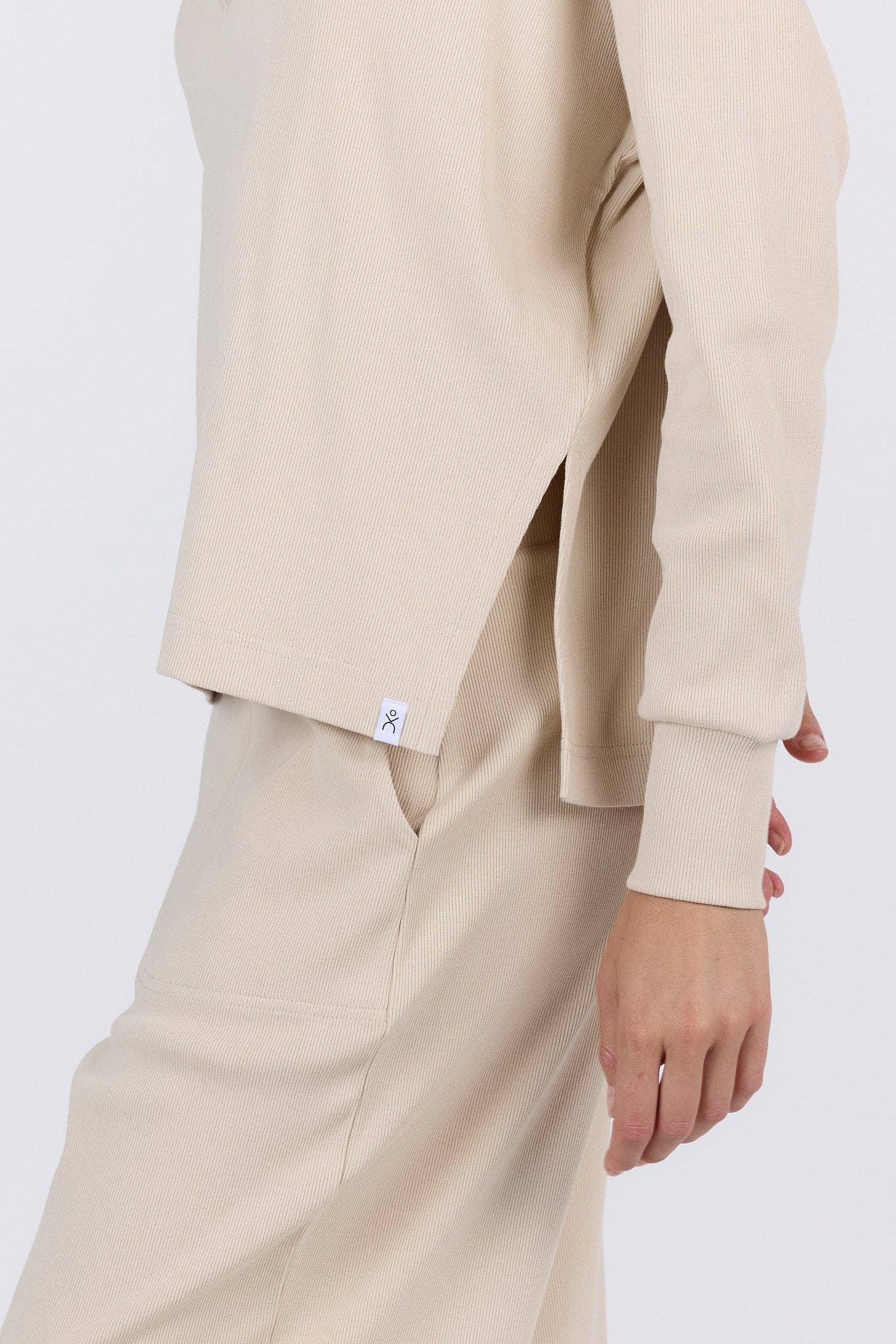 Beige Time Out Top for wholesale on Faire4