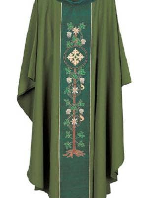 Tree of Life - Hand Embroidered Chasuble for wholesale by mds
