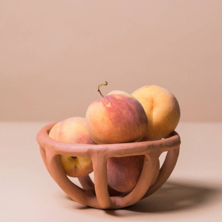 Virginia Sin - Vente Corbeille de fruits - Bol à fruits à griffes, terre cuite