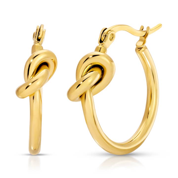 Argola de Pretzel por atacado de The Heart Vault