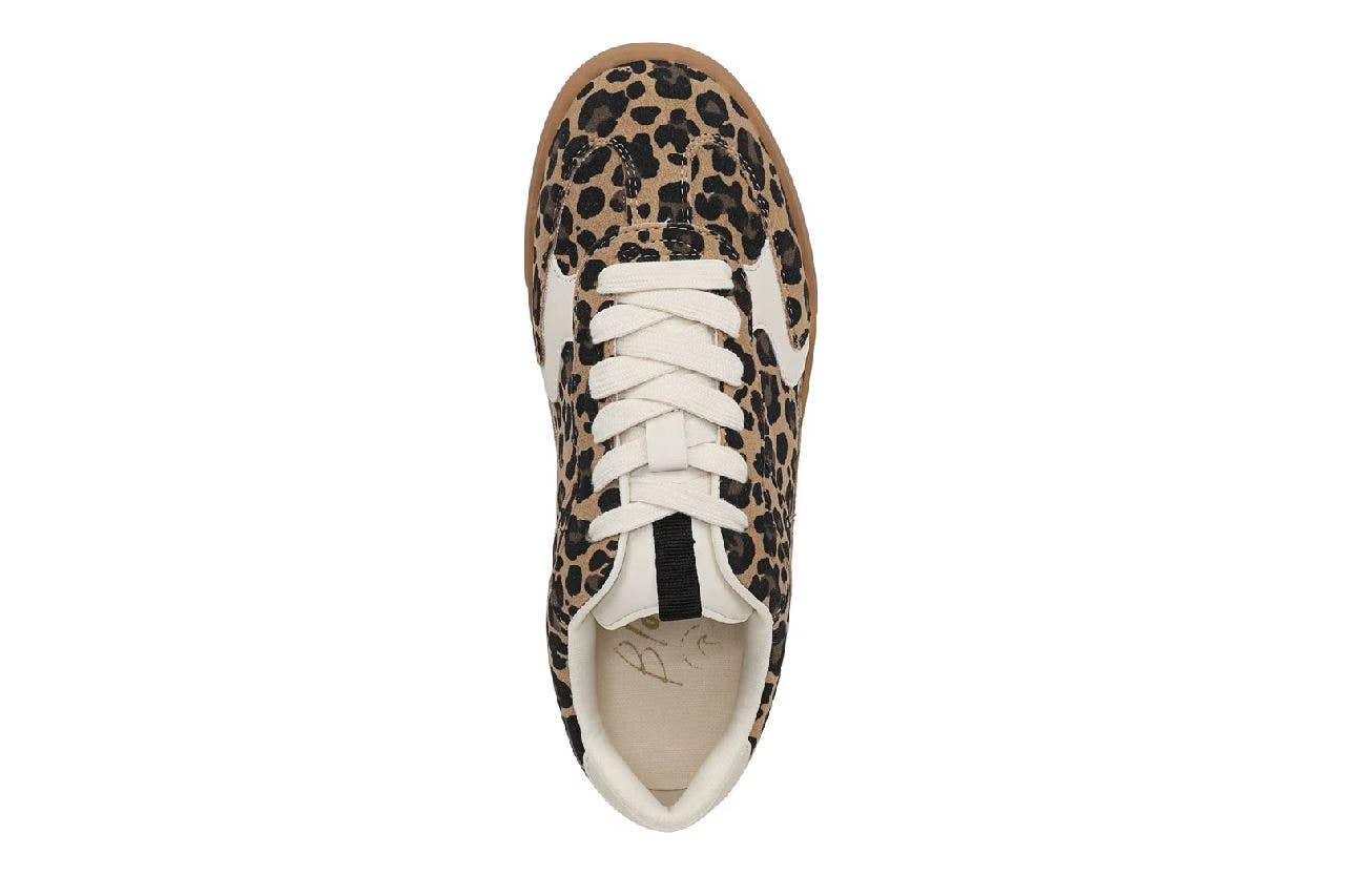 Leopard Blowfish Malibu Damen Leopard Braun Schnürsneaker - Tastic für den Großhandel auf Faire5