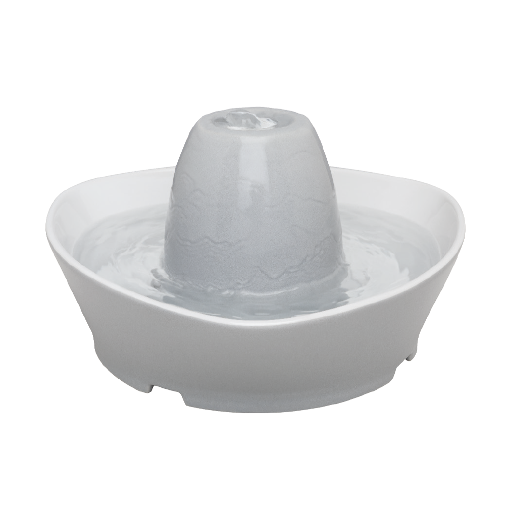 Croci - Wholesale Pet Bowl - Cat/Dog - Streamside Ceramic Animal Fountain 1.8l0