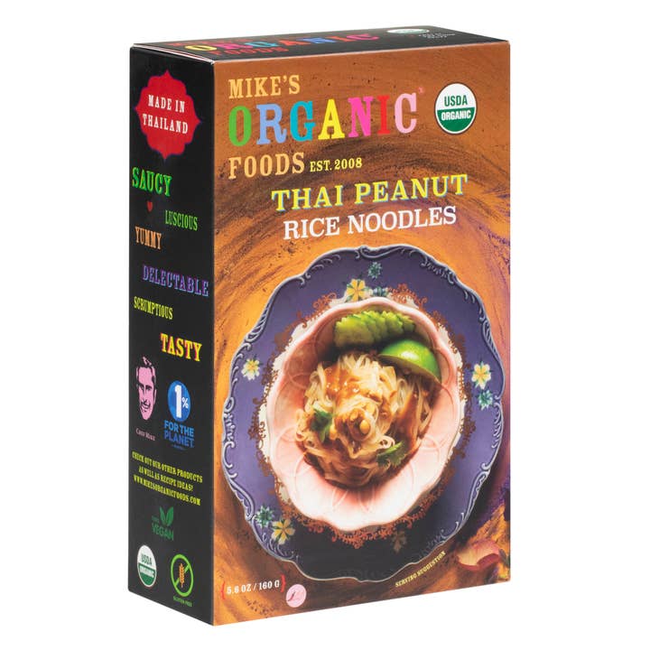 Mike's Organic Curry Love - Wholesale Ramen - Thai Peanut Sauce Noodle Kit ORGANIC