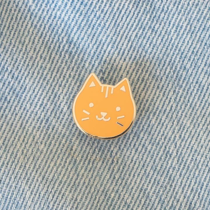Everyday Olive - Wholesale Lapel Pin/Button - Kitty Pin2