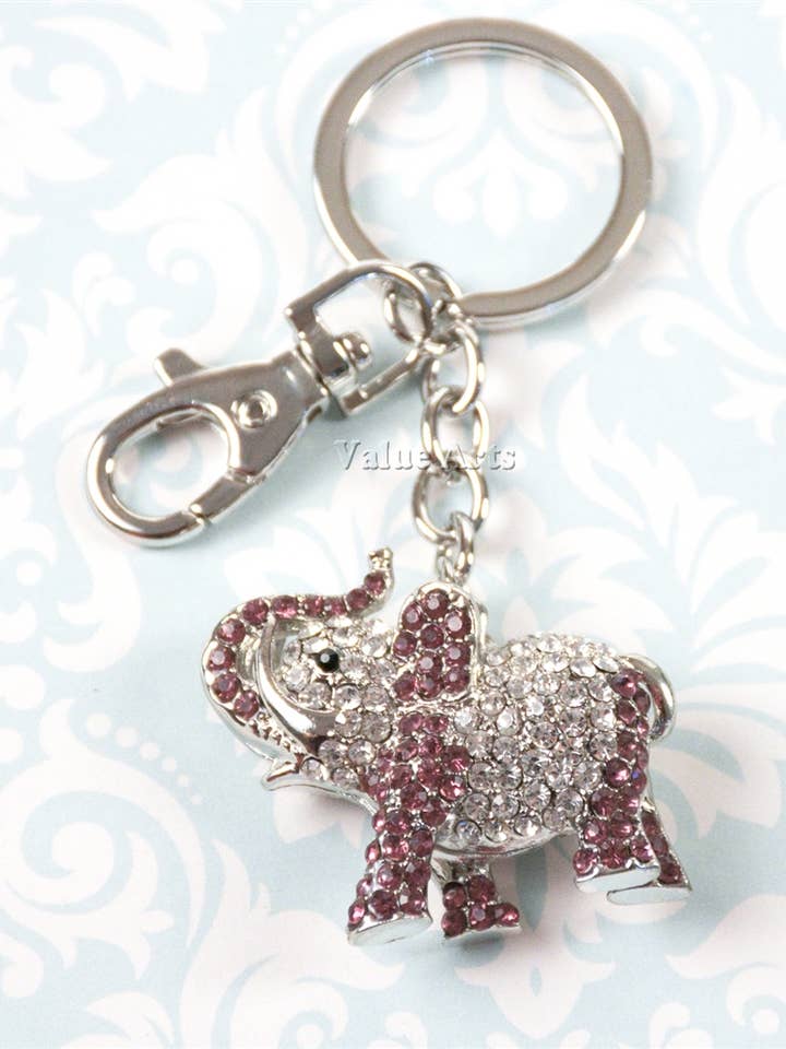 Elephant Key Chain/Purse Jewelry for wholesale by Value Arts
