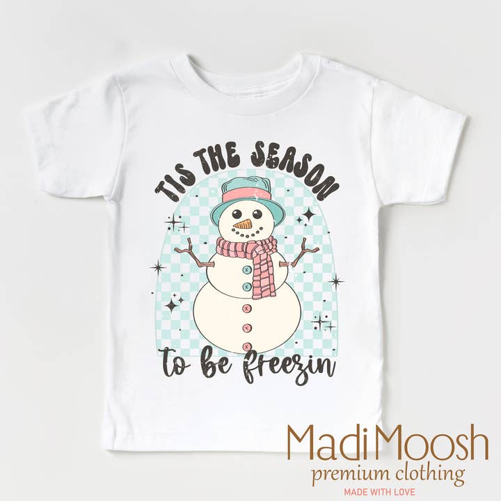 Tis The Season To Be Freezing Christmas Shirt - Christmas Shirt for wholesale by Madi Moosh