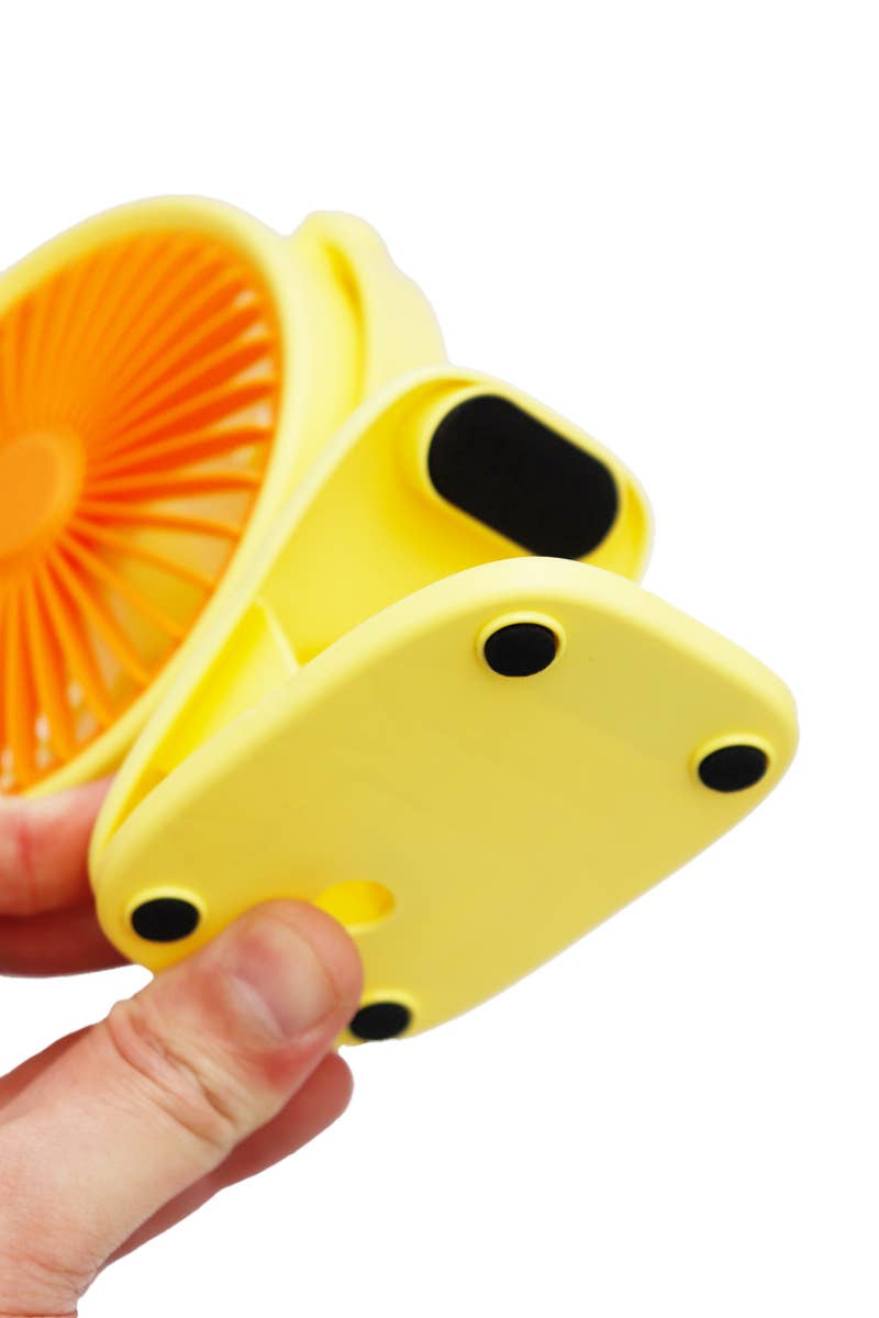 Cap Zone - Wholesale Handheld Electric Fan - Clip-On Rechargeable Portable Small Desk Fan3