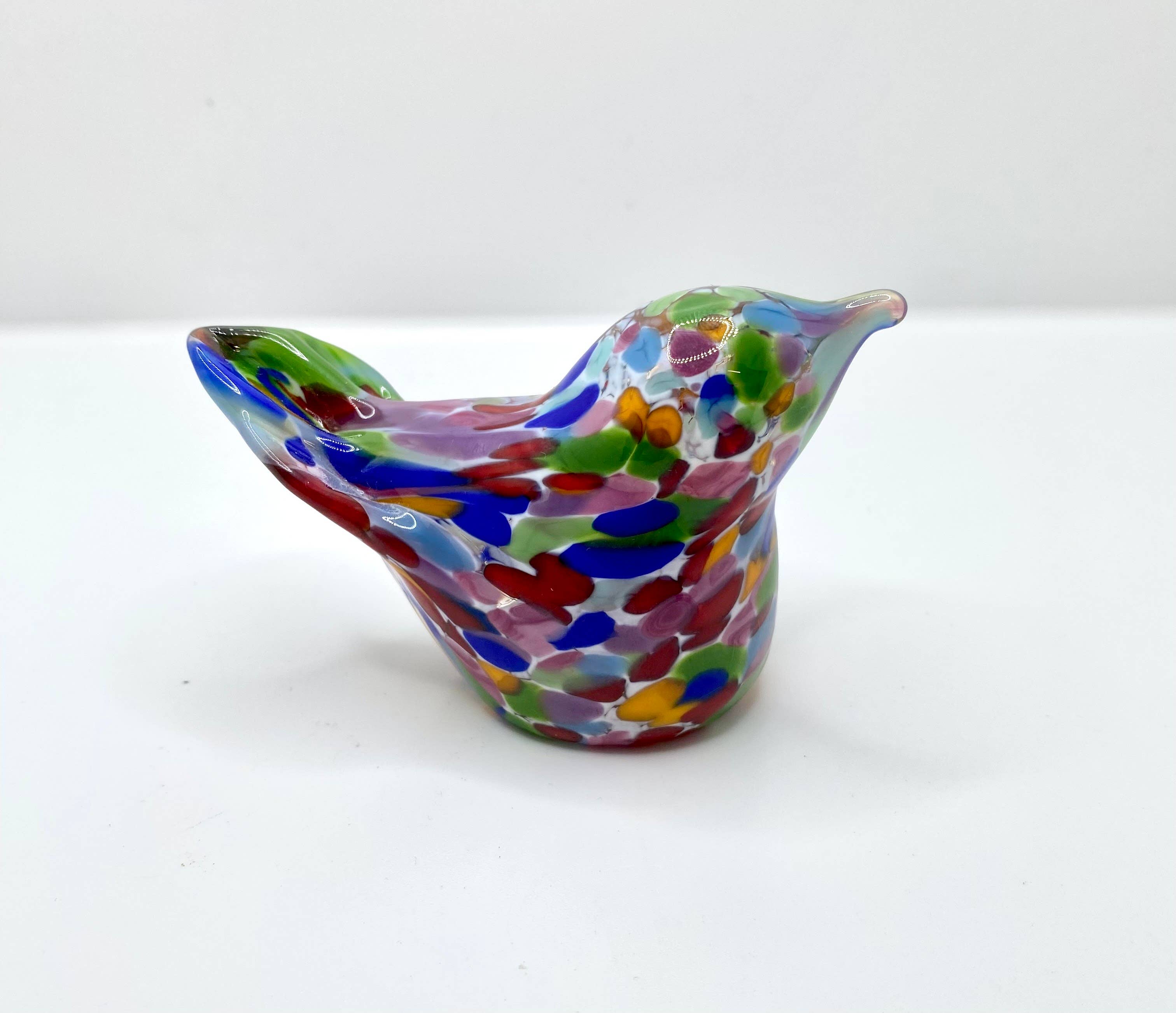 Alice Sturzinger LLC - Venta al por mayor Figura decorativa - Figurita de Cristal Soplado Pajarito de Inspiración -12 Opciones de Color11