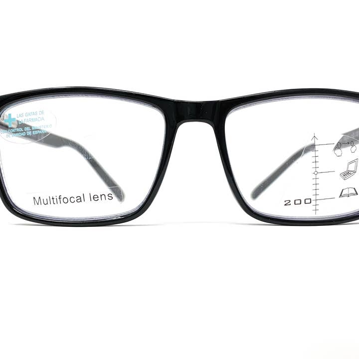 Lunettes multifocales noires pour la vente par Gafas Venice Eyewear