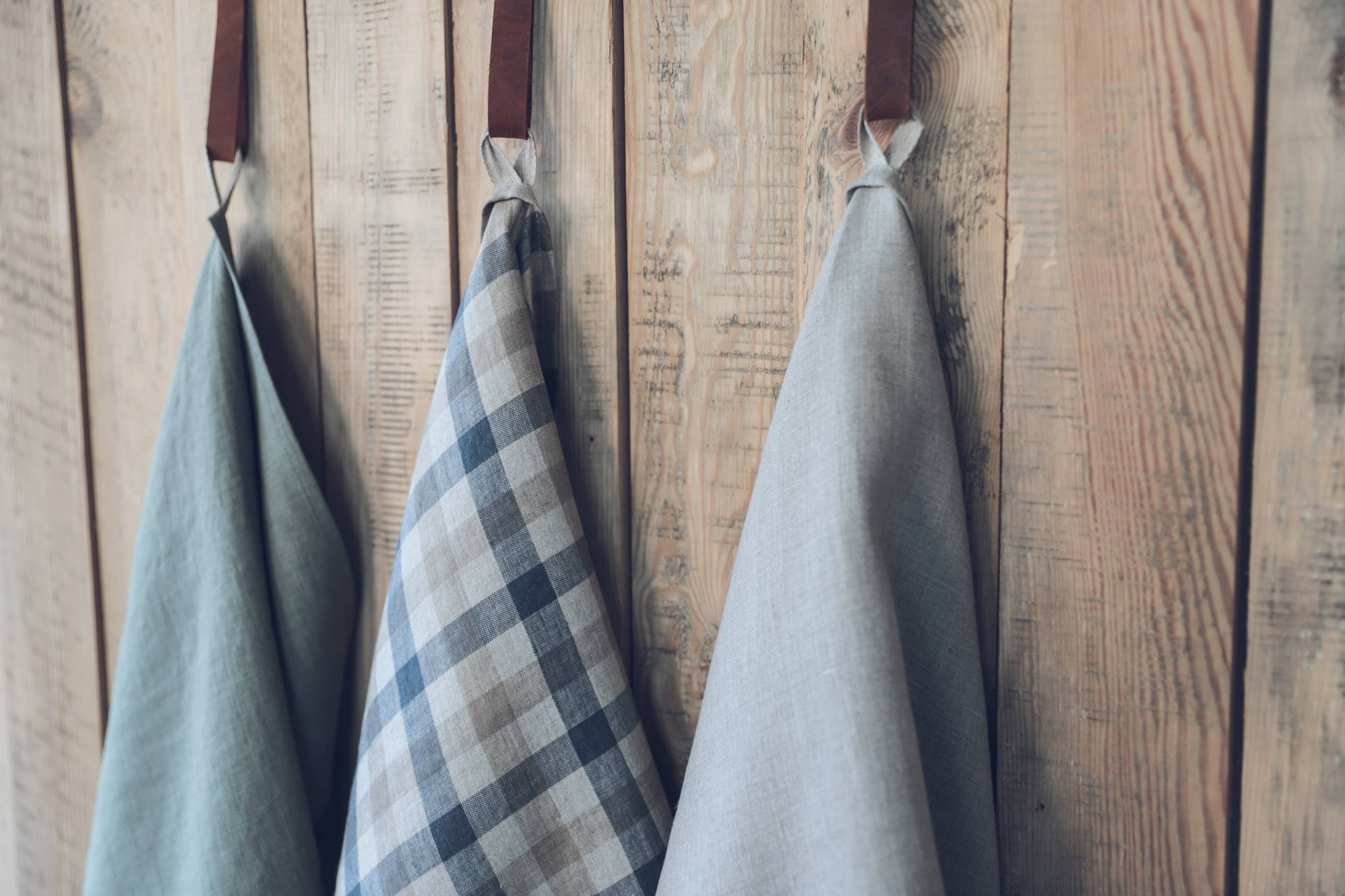 Epic Linen – Engroshandel Viskestykke – Sæt med 3 bløde vaskede linned Håndklæder1