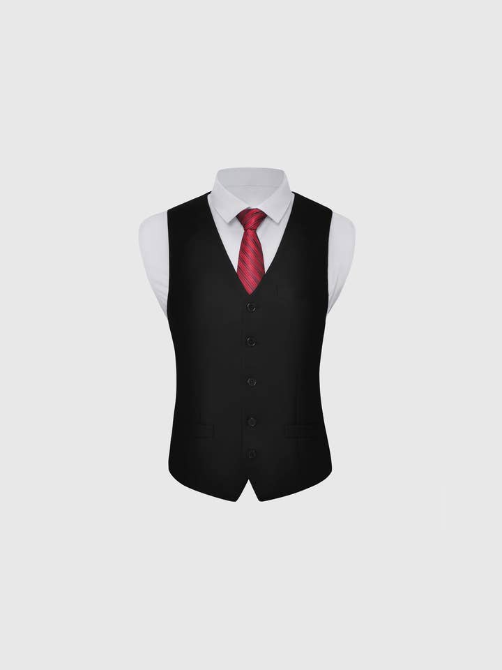 BABEYOND - Wholesale Suit Vest - Men's - 1920s Mens Formal Suit Business Vest2