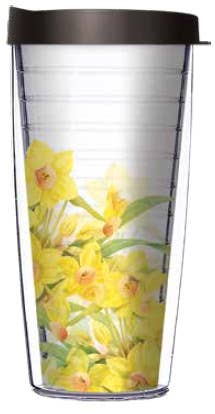 FREEHEART - Wholesale Insulated Mug/Tumbler - Daffodils Tumbler0